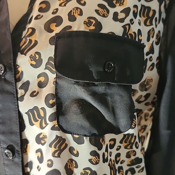 ROCAWEAR CLASSIC LONG SLEEVE TWO TONE CALLOR SHIRT - Picture 12 of 15